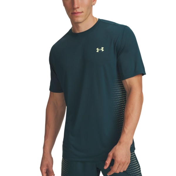 Maglietta Tennis Uomo Under Armour Tech Play Maglietta  Arden Green/Fade Green 60098330919