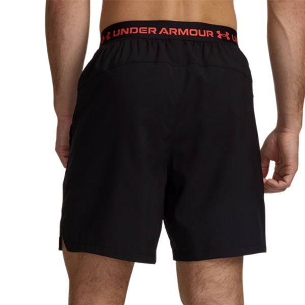Under Armour Vanish Woven DC 6in Pantaloncini - Ultimate Black/Venom Red