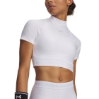 Under Armour HeatGear Top - White/Halo Gray