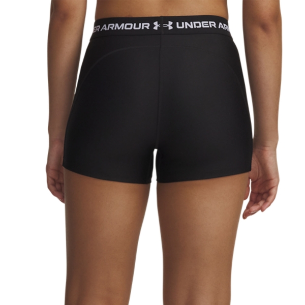 Under Armour HeatGear Pro 3in Shorts - Ultimate Black/White