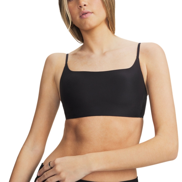 Woman Bra and Underwear Under Armour Open Back Sports Bra Black/Anthracite 60111530001