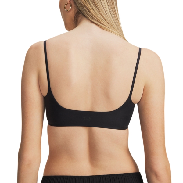 Under Armour Open Back Sports Bra - Black/Anthracite