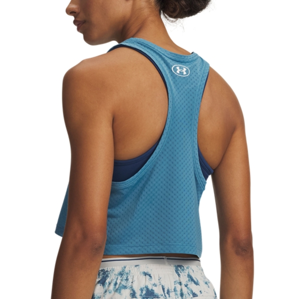 Under Armour Tech Top - Boundless Blue/Qhite