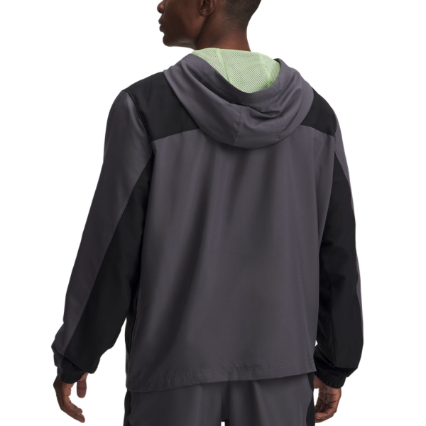 Under Armour Tech Sport Giacca - Castlerock/Black/Lumos Lime