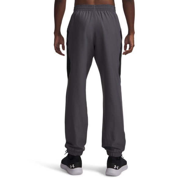 Under Armour Tech Sport Pants - Castlerock/Black/Lumos Lime