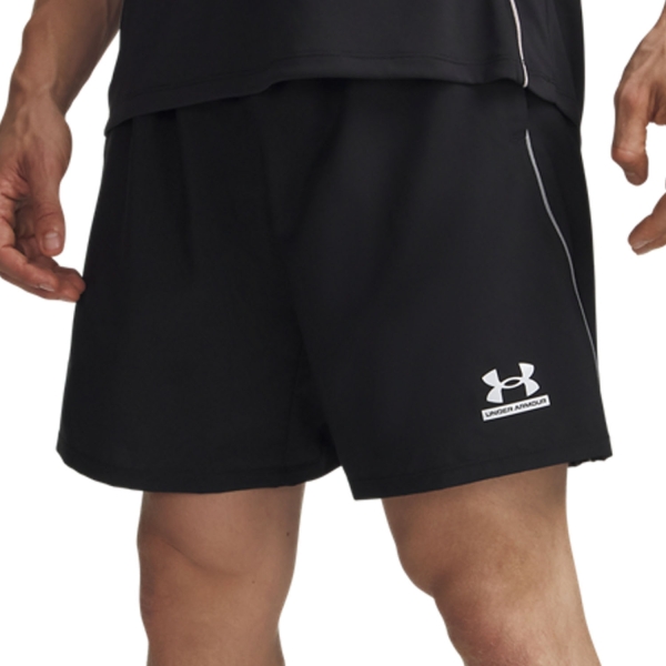 Pantaloncini Tennis Uomo Under Armour Tech 7in Pantaloncini  Black/White 60146390001