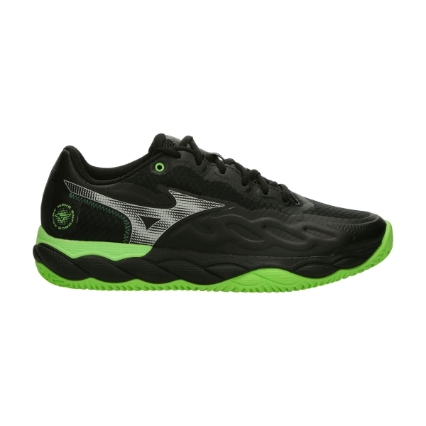 Padel Shoes Mizuno Wave Enforce Court Padel  Black/Foliage Green/Glowing Apple 61GB243735