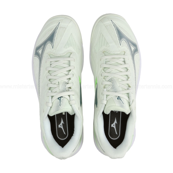 Mizuno Wave Exceed Court Padel - Phantom Green/White/Glowing Apple