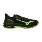 Mizuno Wave Exceed Tour 7 Padel - Black/Glowing Apple/Foliage Green