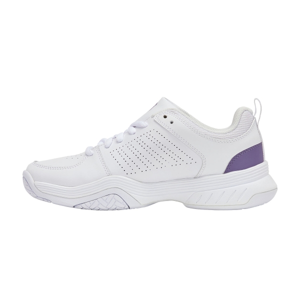 K-Swiss Court Express 2 - White/Purple Haze/Neon Lavender