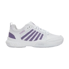 K-Swiss Court Express 2 Clay - White/Purple Haze/Neon Lavender