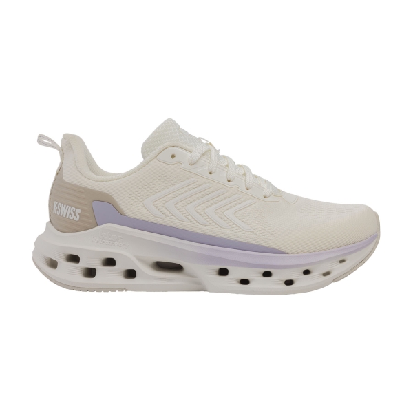Scarpe Tennis Donna KSwiss Melrose Tubes Lite  Snow White/Light Gray/Lilac 94494164M