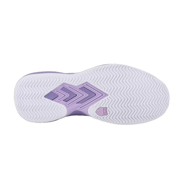 K-Swiss Ultrashot Light Clay - White/Purple Haze/Neon Lavender