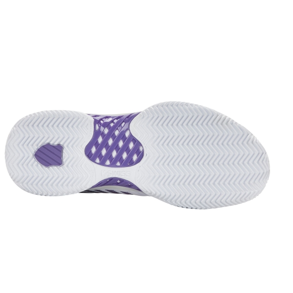 K-Swiss Express Light 3 Clay - White/Purple Haze/Lunar Rock