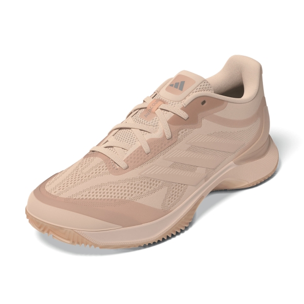 adidas Avacourt 3 Clay - Blush Pink/Silver Metallic