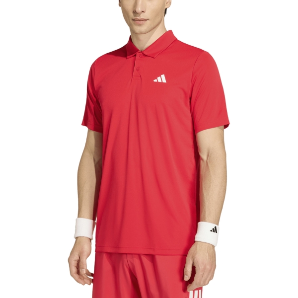 Polo Tennis Uomo adidas Climacool Club Polo  Pure Ruby KB9713