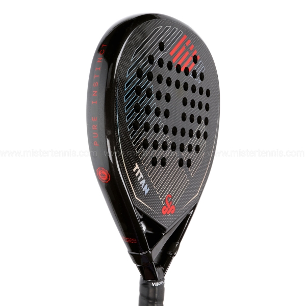 Vibor-A Titan 3K Padel - Black/Red