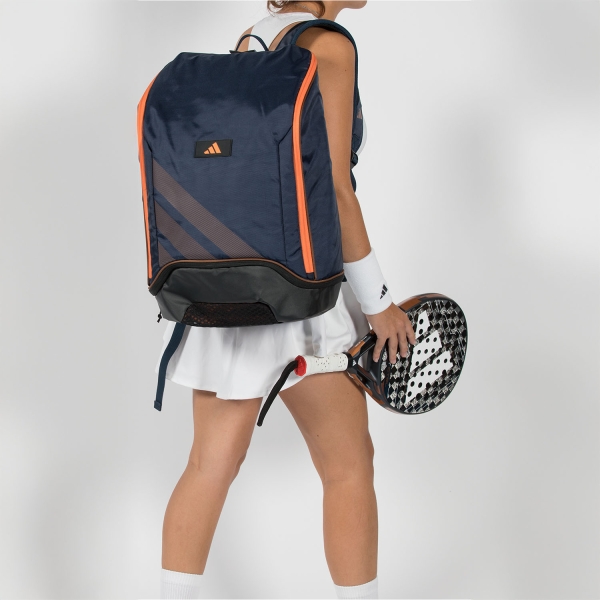 adidas Pro Tour Backpack - Blue/Bronze
