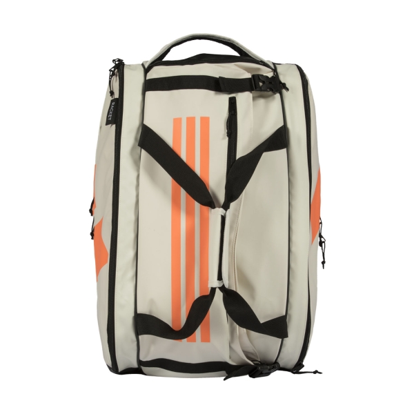 adidas Multigame Tonal Bag - Off White/Orange