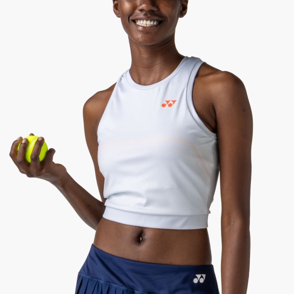 Canotte Tennis Donna Yonex Tournament Top  Silver Gray ABDTY20926SG