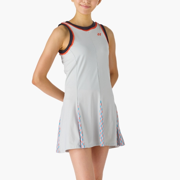 Vestito da Tennis Yonex Tournament Vestito  Silver Gray ABDTY20928SG