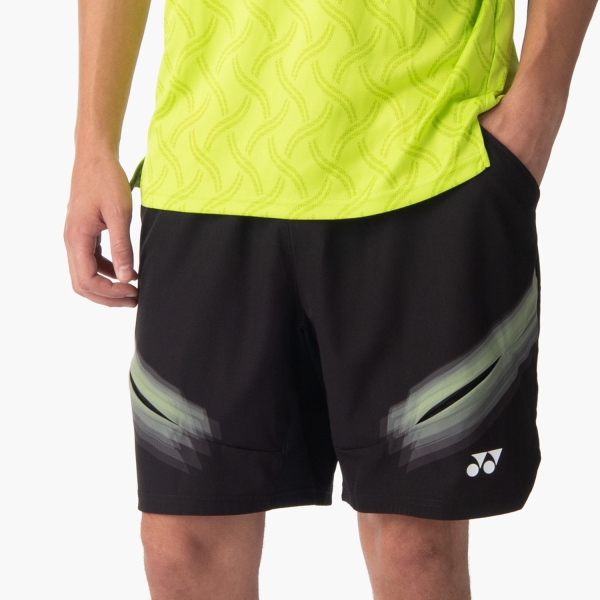 Pantaloncini Tennis Uomo Yonex Melbourne Tournament 7.5in Pantaloncini  Black ABUTY15234N