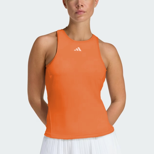 Women`s Tennis Tanks adidas CLIMACOOL Y Pro Tank  Pure Orange KE8862