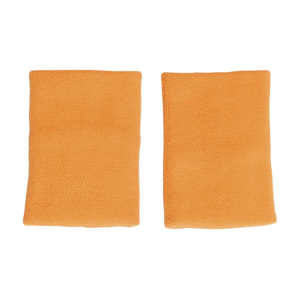 adidas Pro Large Wristbands - Pure Orange/White