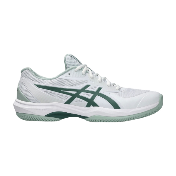 Scarpe Tennis Uomo ASICS Game FF Clay/OC  White/Dark Neptune 1041A490104