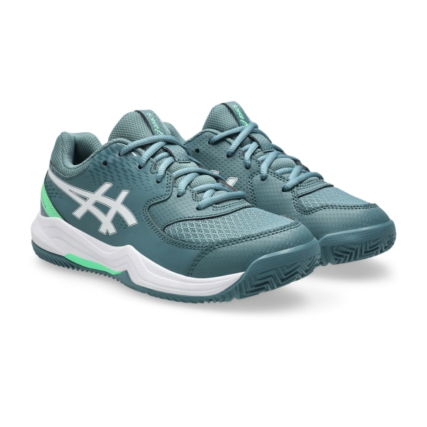 ASICS Gel Dedicate 8 GS Padel Junior - Misty Pine/White