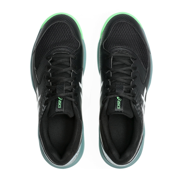 ASICS Gel Dedicate 8 Padel - Black/Vital Green