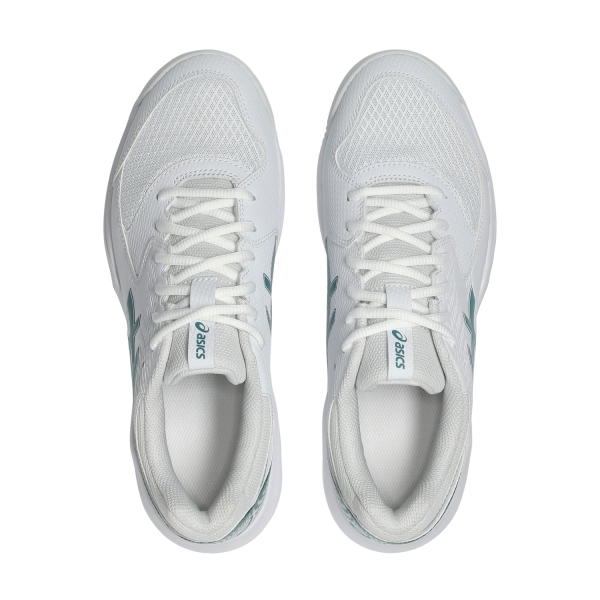 ASICS Gel Dedicate 8 Padel - White/Misty Pine