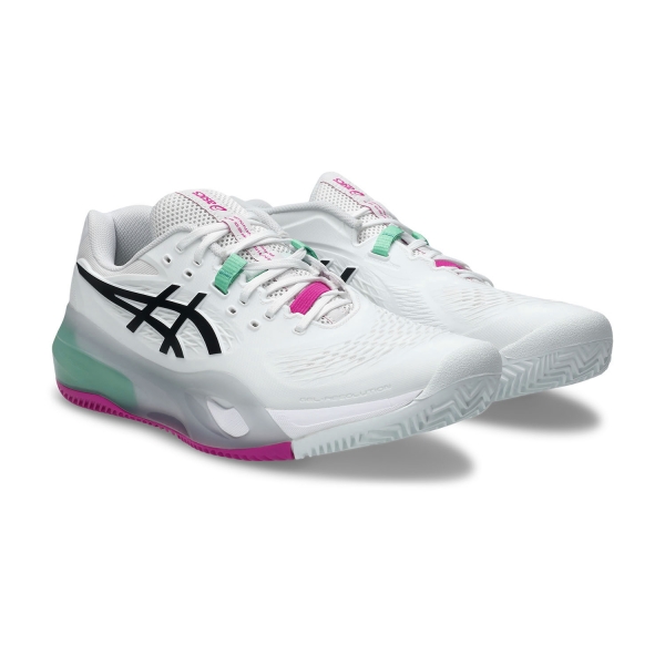 ASICS Gel Resolution X Clay - White/Aurora Green