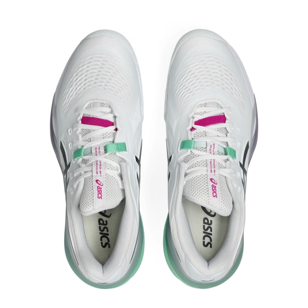 ASICS Gel Resolution X Clay - White/Aurora Green