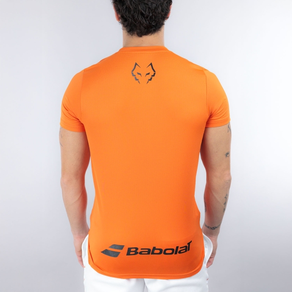 Babolat Juan Lebrón Crew T-Shirt - Red Orange