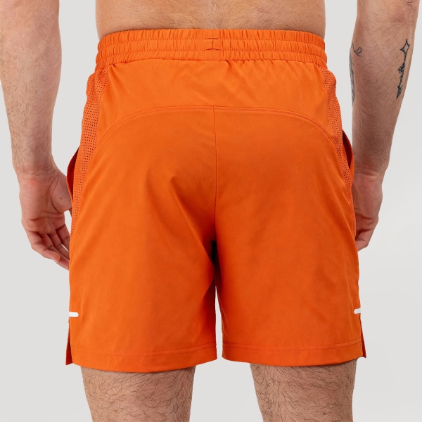 Babolat Juan Lebrón Logo 7.5in Shorts - Red Orange