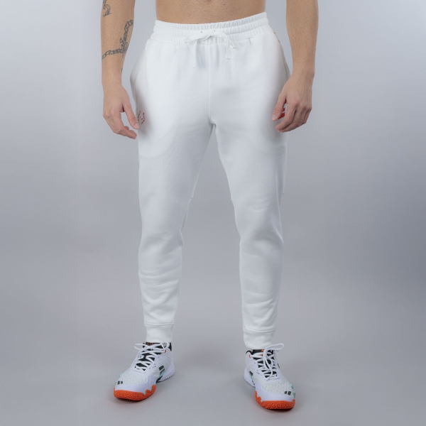 Men's Tennis Pants and Tights Babolat Juan Lebron Pro Pants  White 6MS261321000