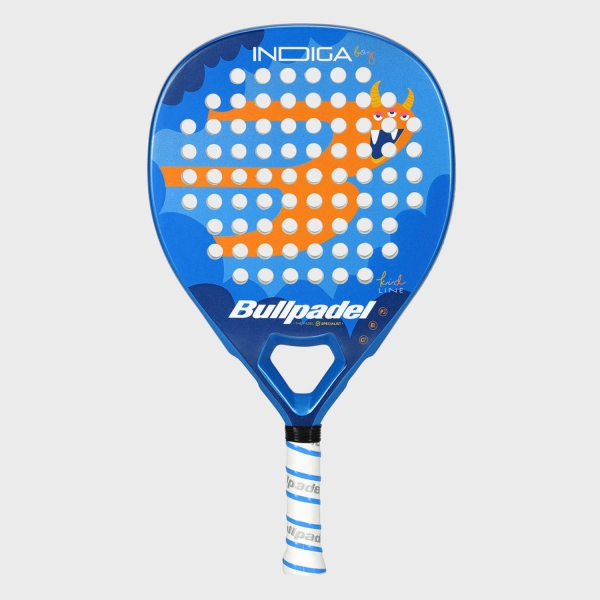 Bullpadel Junior Padel Racket Bullpadel Indiga Boy Padel Blue/Orange 494422