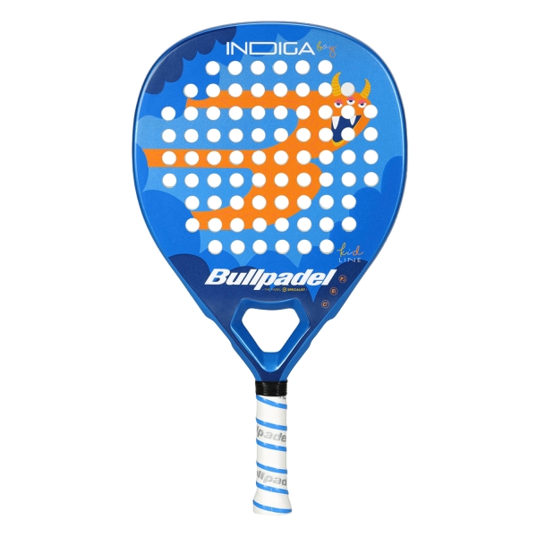 Bullpadel Junior Padel Racket Bullpadel Indiga Boy Padel  Blue/Orange 494422