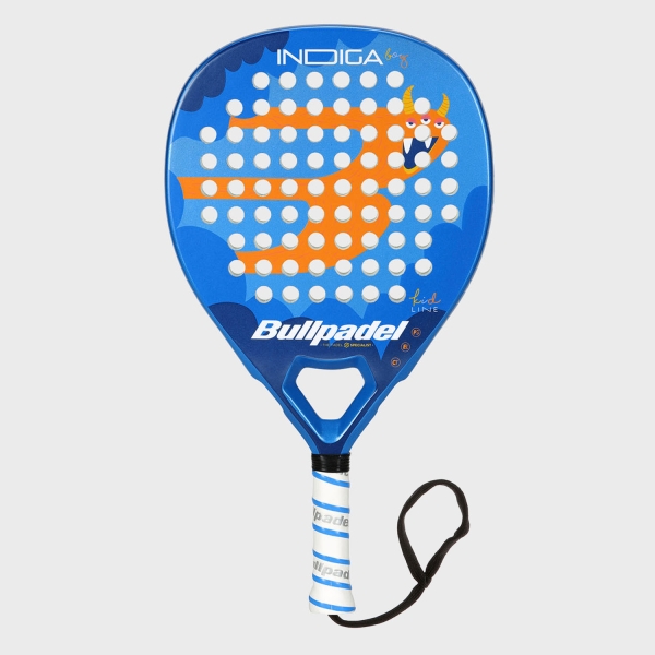 Bullpadel Indiga Boy Padel - Blue/Orange