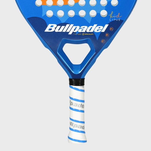 Bullpadel Indiga Boy Padel - Blue/Orange