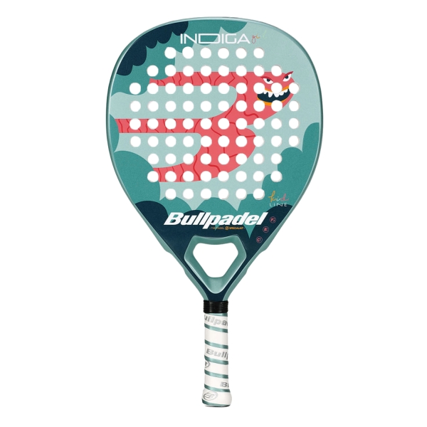 Bullpadel Junior Padel Racket Bullpadel Indiga Girl Padel  Green/Pink 494423