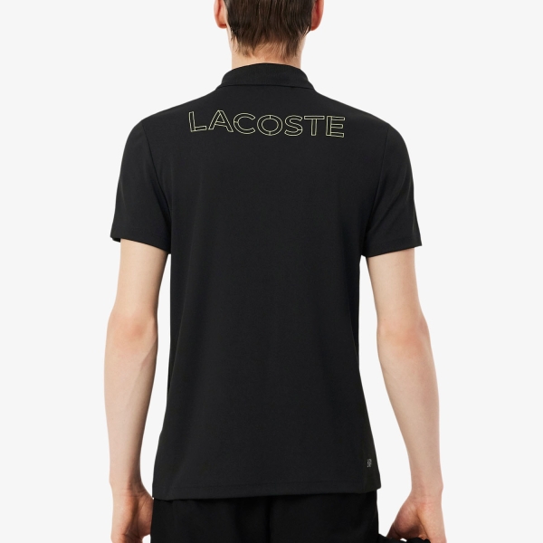 Lacoste Ultra Dry Graphic Polo - Noir