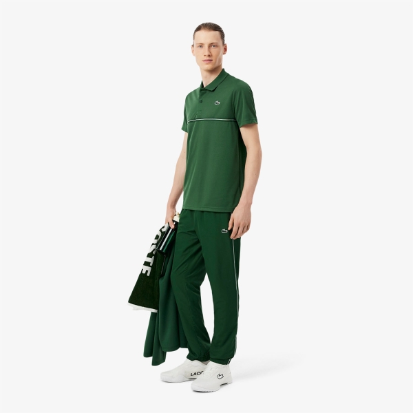 Lacoste Ultra Dry Graphic Polo - Vert