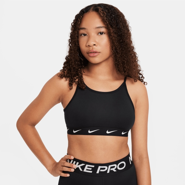 Intimo de Tenis Niña Nike DriFIT One Sujetador Deportivo Nina  Black/White FD2276010