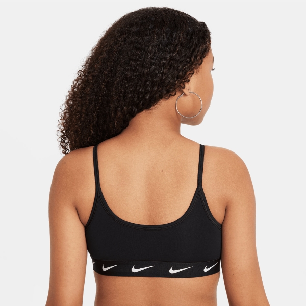 Nike Dri-FIT One Sujetador Deportivo Niña - Black/White