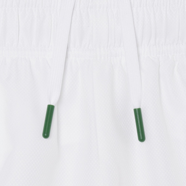 Lacoste Performance 9in Shorts - Blanc/Vert