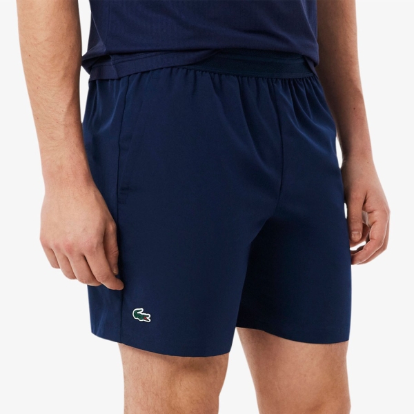 Pantalones Cortos Tenis Hombre Lacoste Ultra Dry 6.5in Shorts  Bleu Marine GH9961166