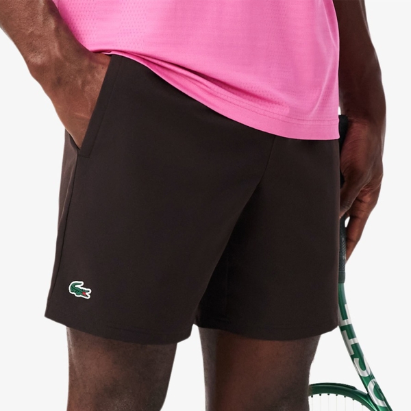Pantaloncini Tennis Uomo Lacoste Ultra Dry 6.5in Pantaloncini  Marron GH99613LA