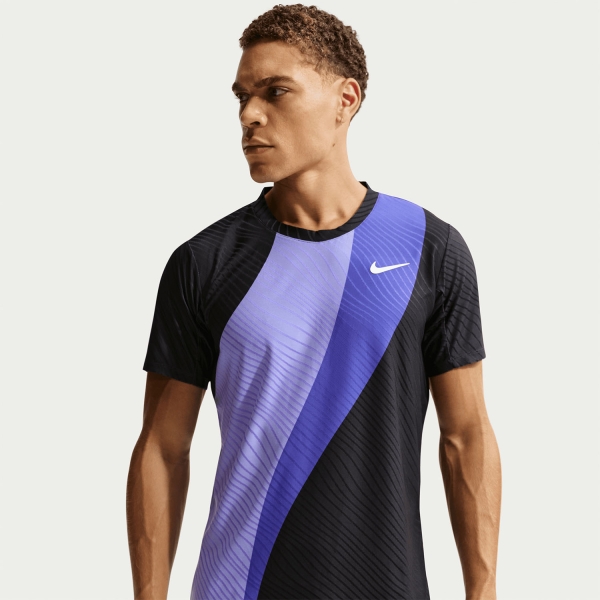 Nike Court Slam T-Shirt - Sapphire/Dark Obsidian/White